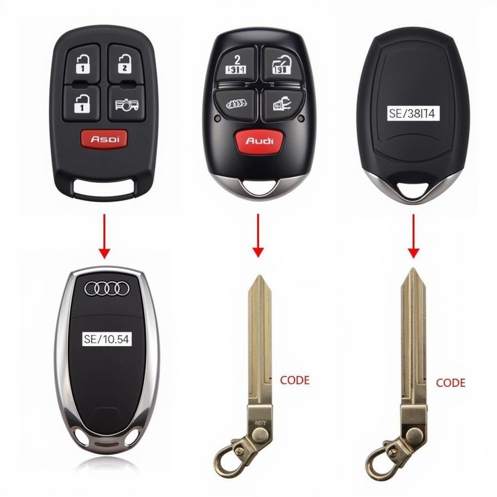 Audi Key Vehicle Code Location