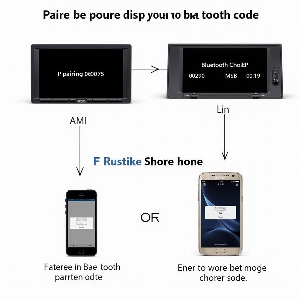 Audi MMI Bluetooth Code Pairing Process