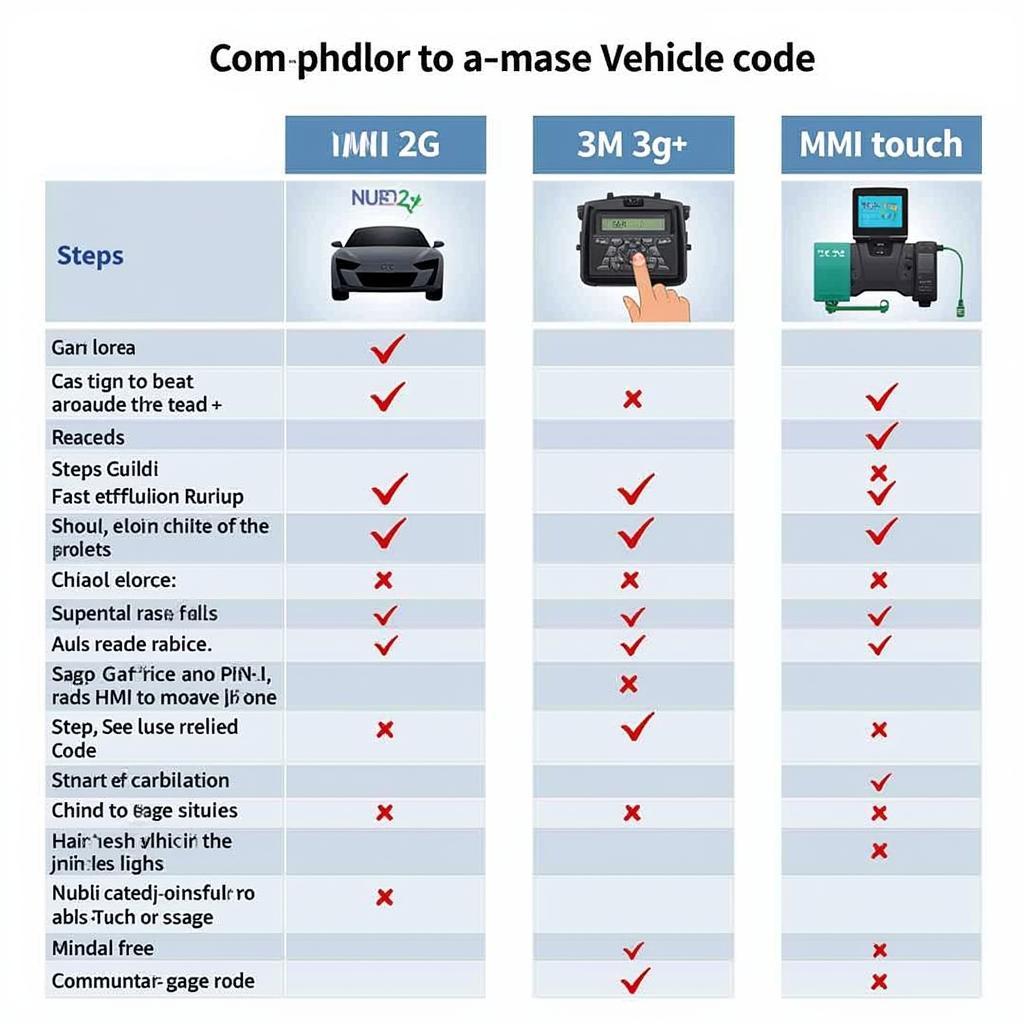 Accessing the Vehicle Code in Different Audi MMI Versions