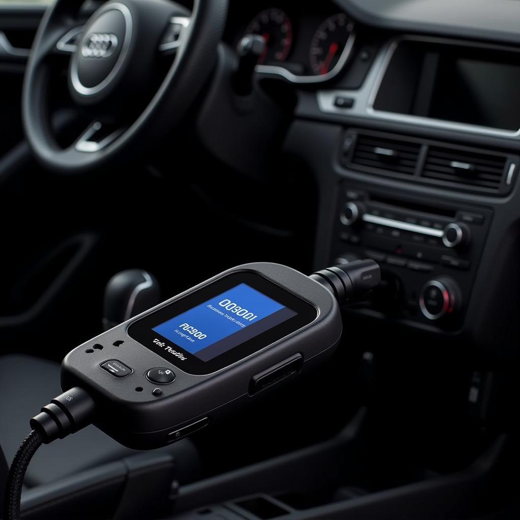 Audi OBD2 Code Reader in Action