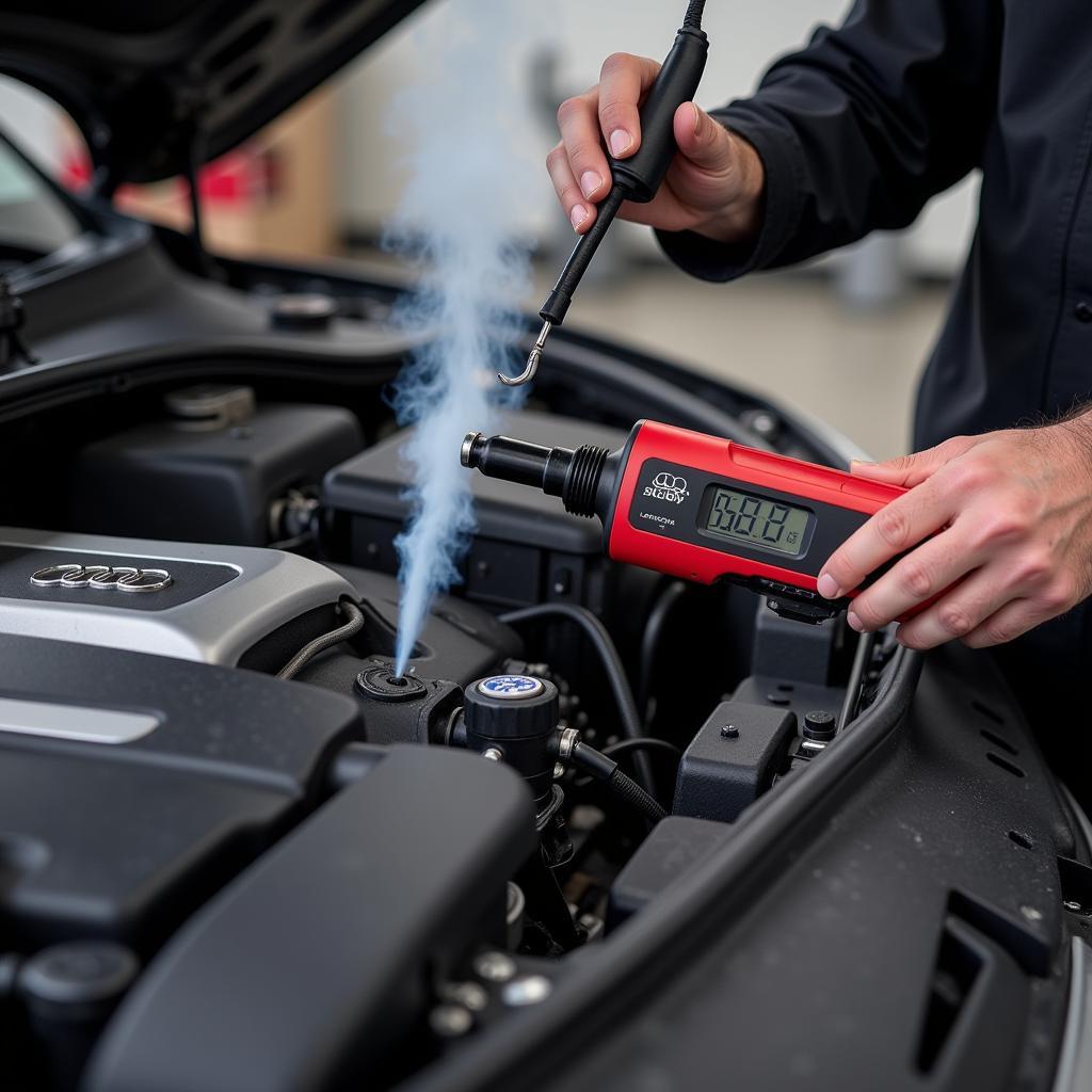 Audi P0507 Vacuum Leak Diagnosis