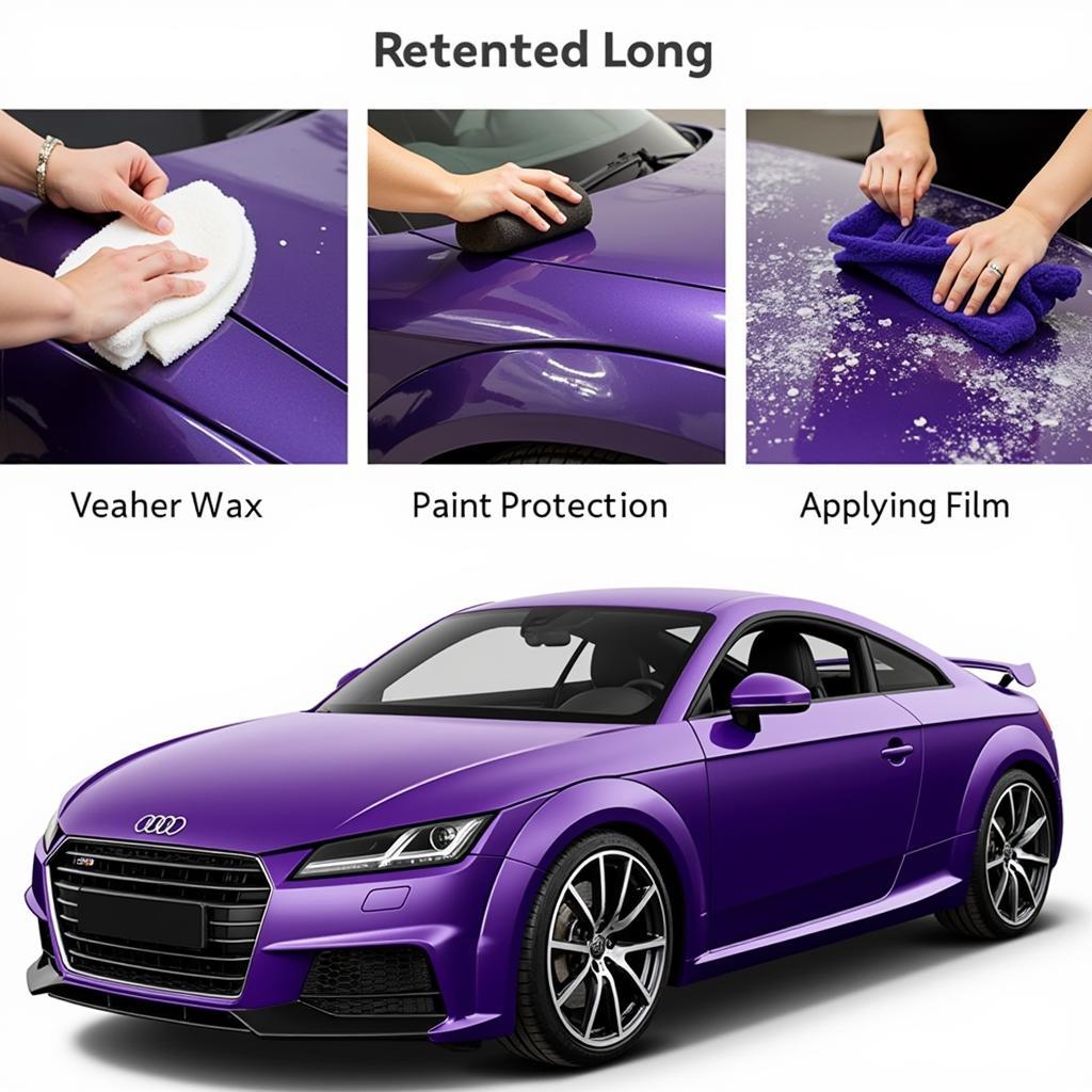 Maintaining Your Audi's Purple Paint