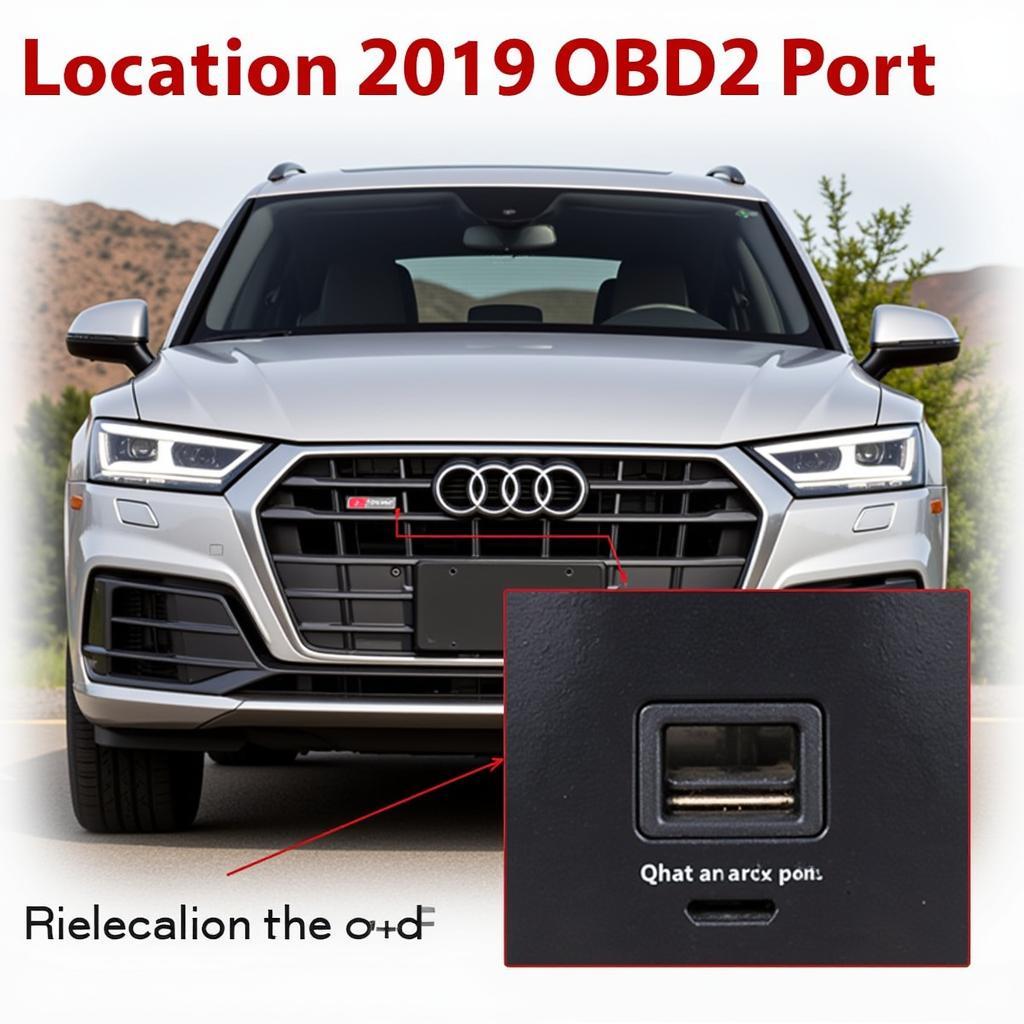 Audi Q5 2019 OBD2 Port Location