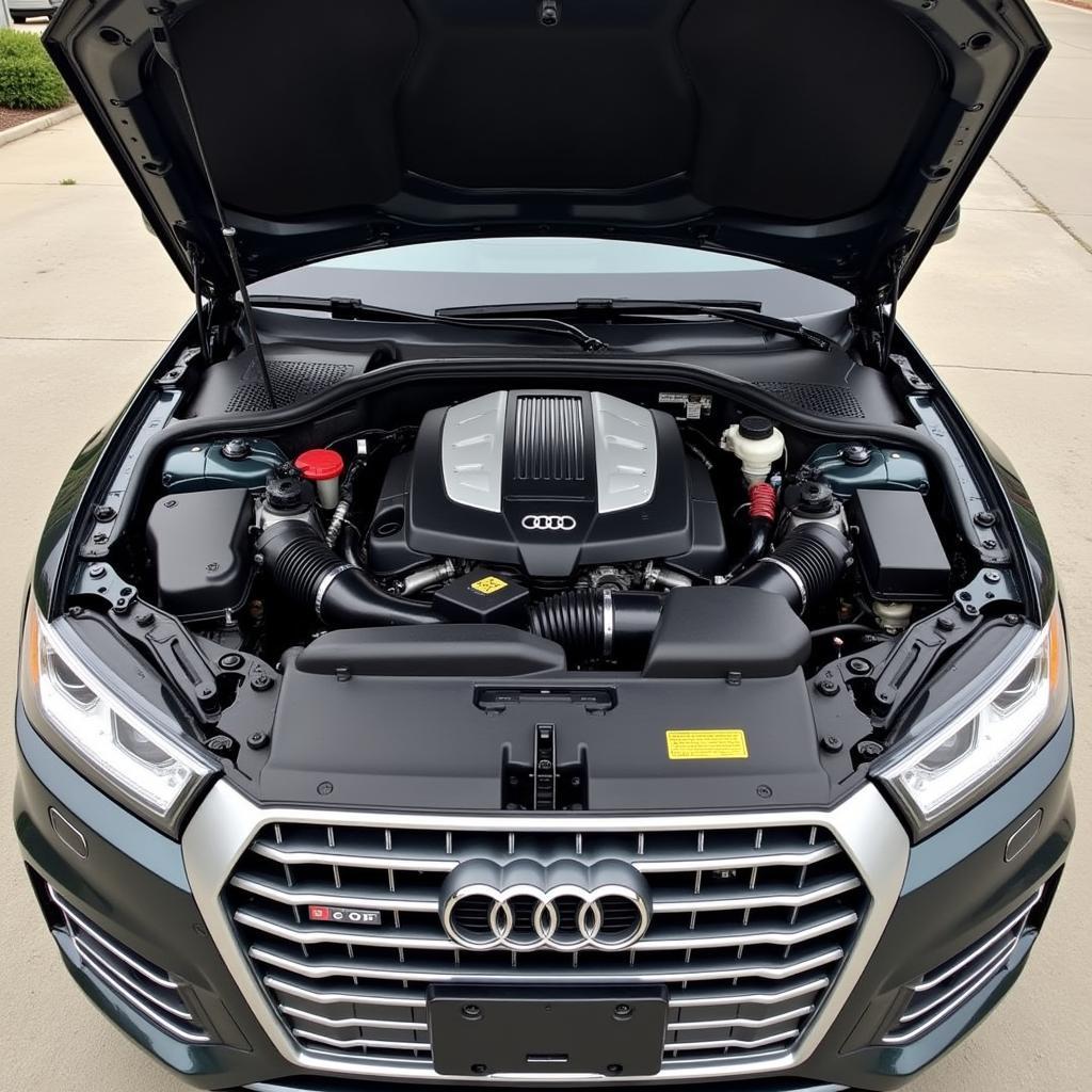 Audi Q5 Engine Bay Overview