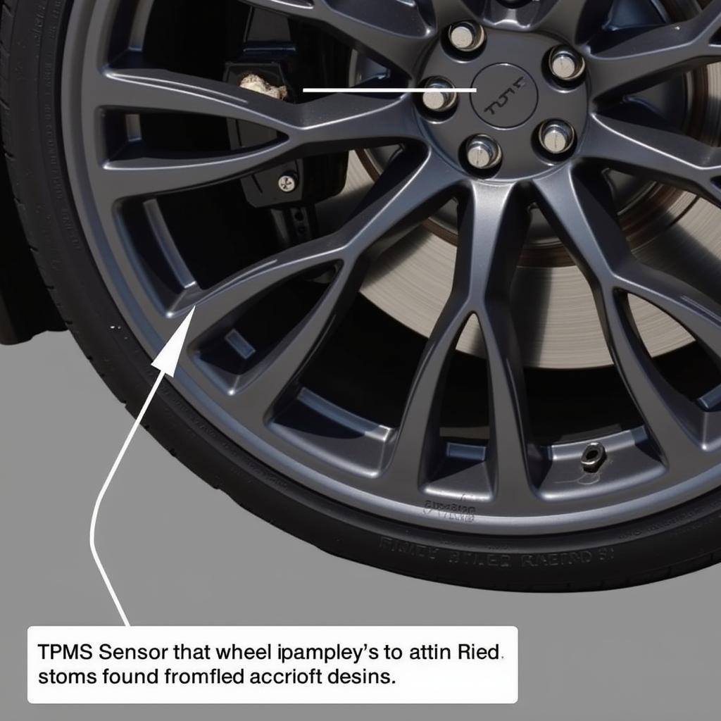 Audi R8 R2 Code TPMS Sensor Location