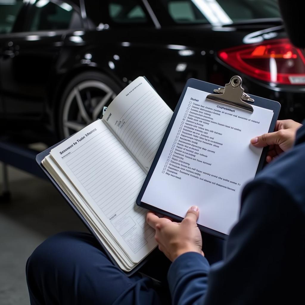 Audi TT Mk1 Maintenance Checklist and Diagnostic Code Logbook