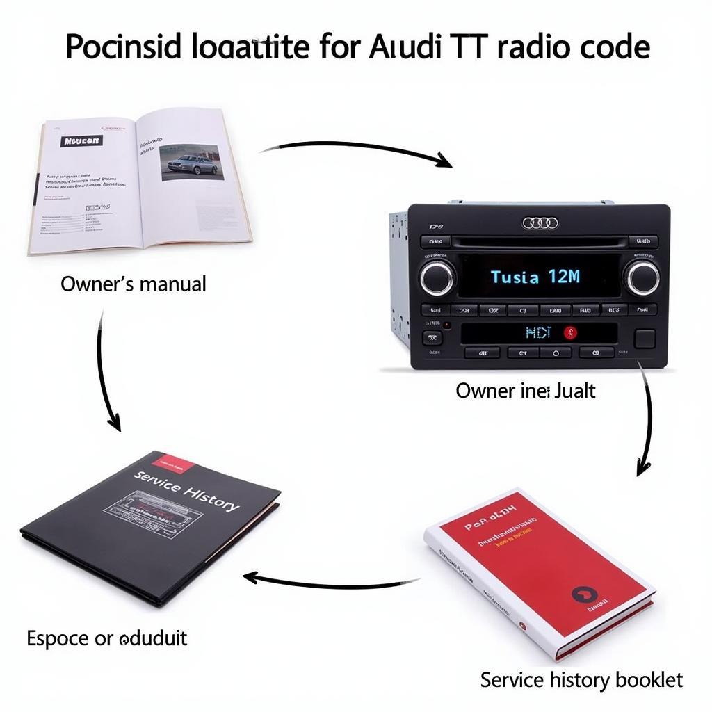 Audi TT Radio Code Location