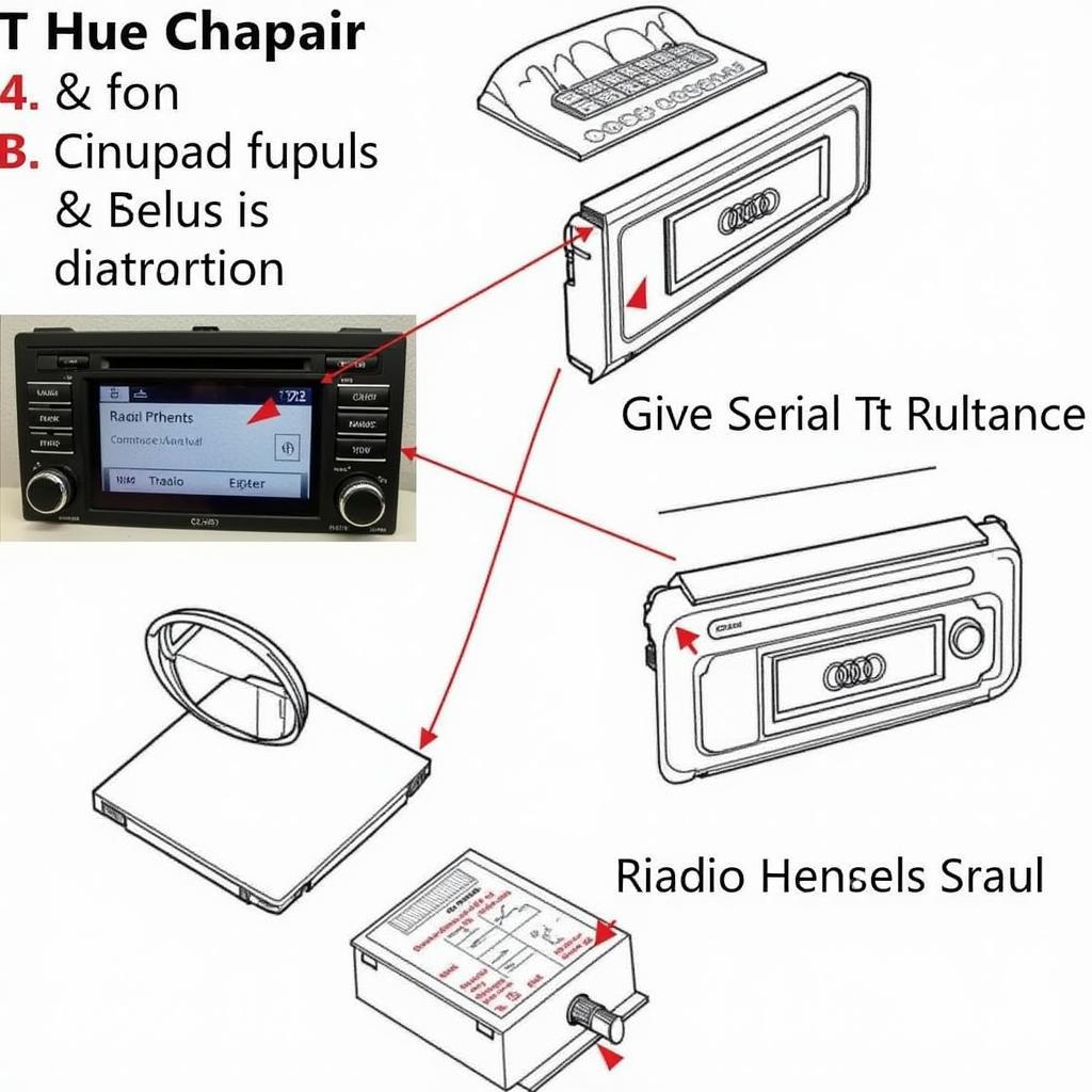 Finding the Audi TT Radio Code Location