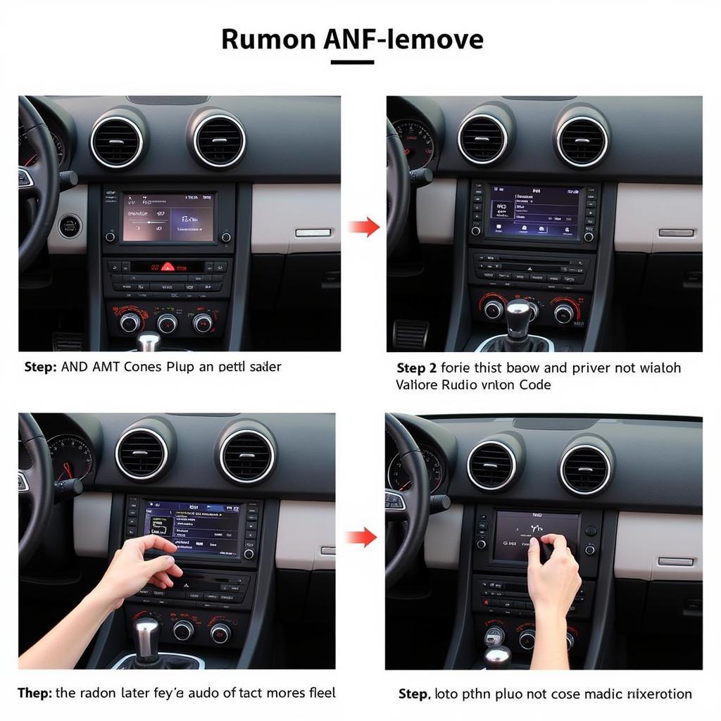 Audi TT Radio Removal Process