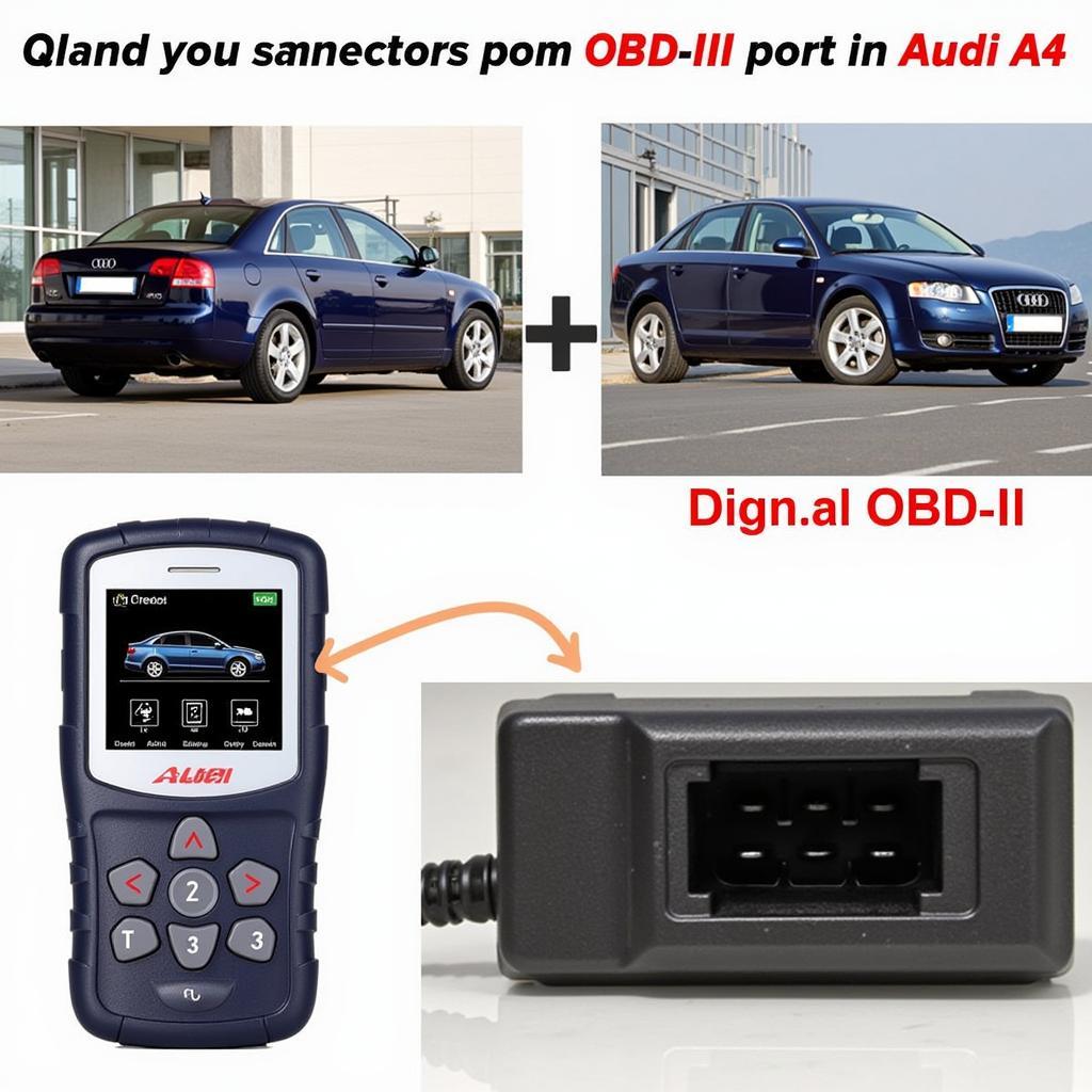 Connecting a Diagnostic Scan Tool to a B6 Audi A4