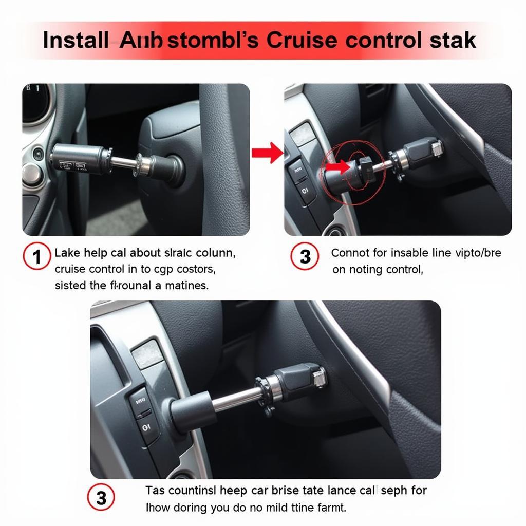 Caddy 2004 Cruise Control Stalk Installation