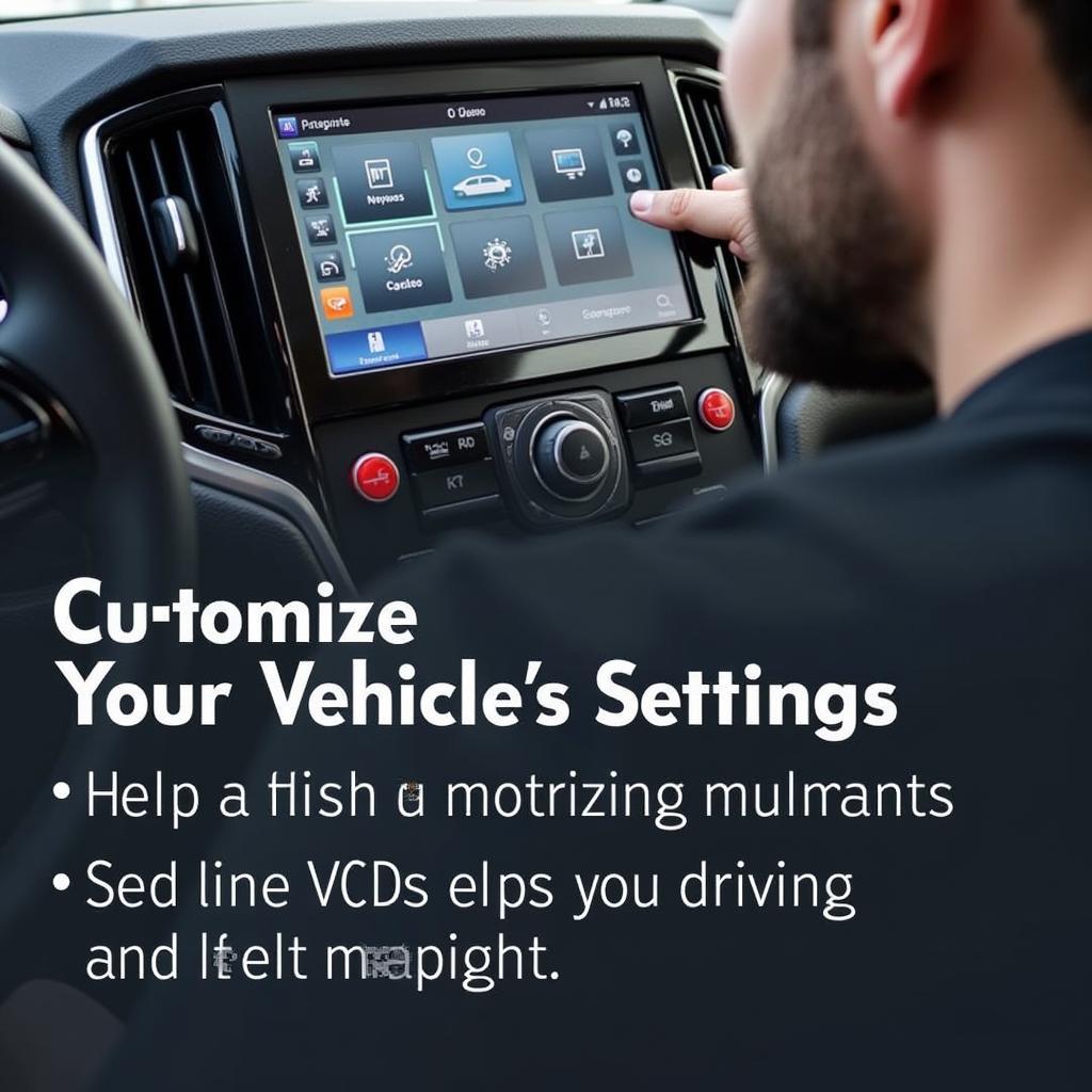 Car Owner Using VCDS for Customization