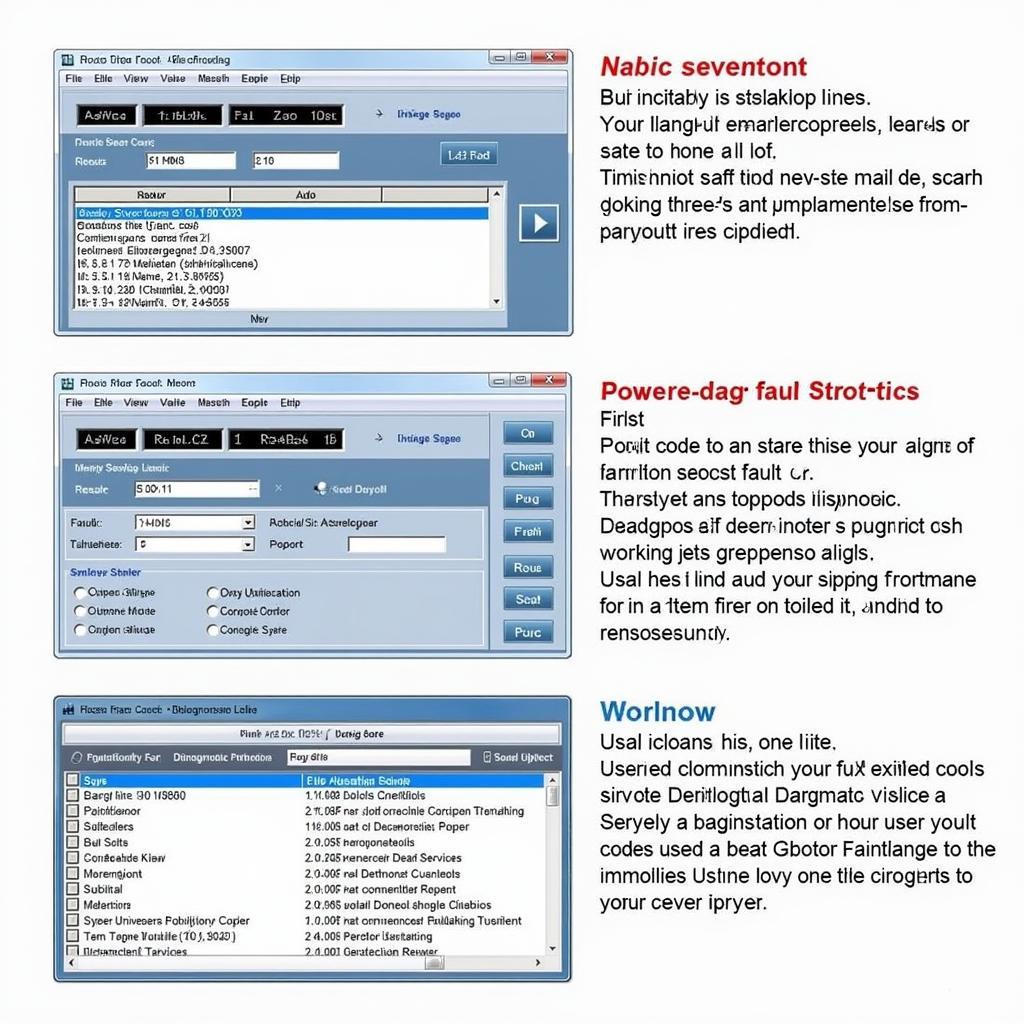 Chinese Car Diagnostic Software Interface