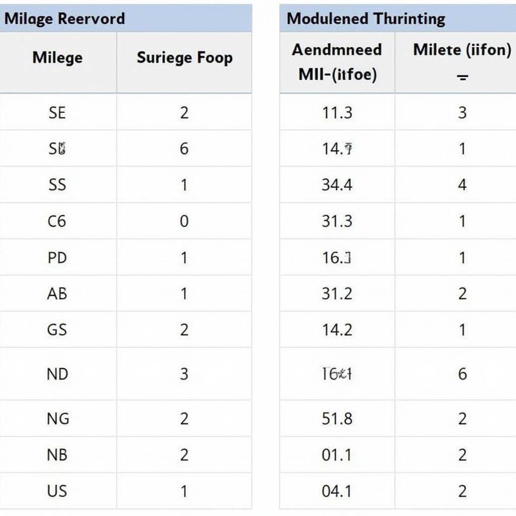 Comparing VCDS Mileage Readings from Different Modules