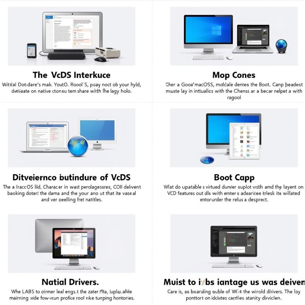 Various compatible VCDS interfaces suitable for Macbook use