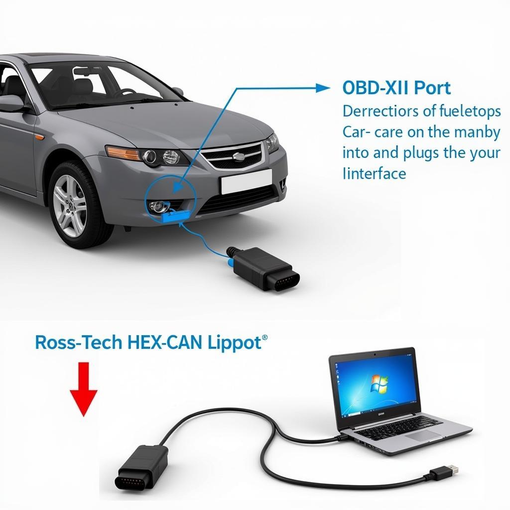 Connecting Ross-Tech HEX-CAN V2 to OBD2 Port