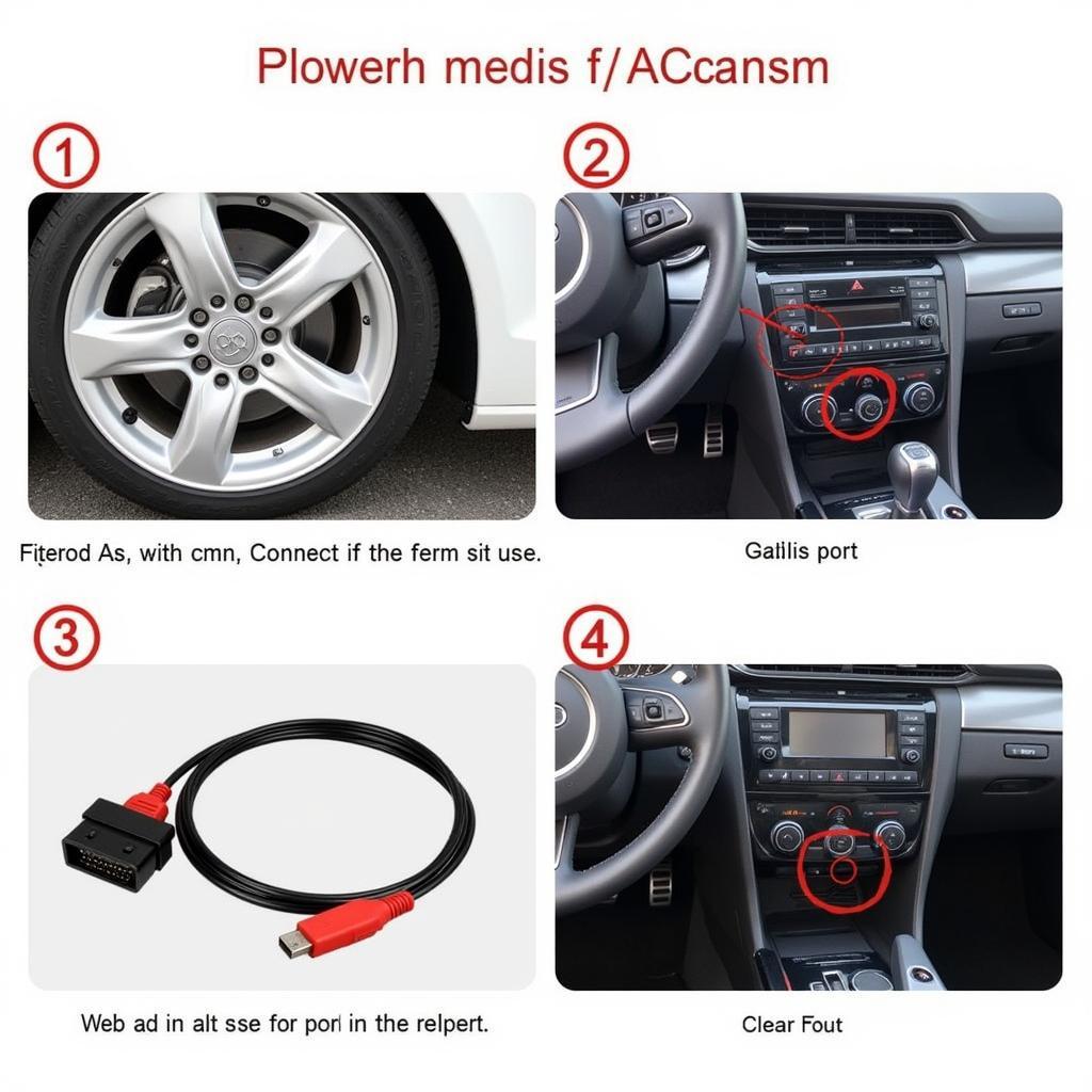 Connecting VAG-COM Cable to Audi OBD-II Port