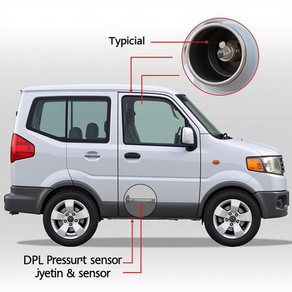 DPF Pressure Sensor Location