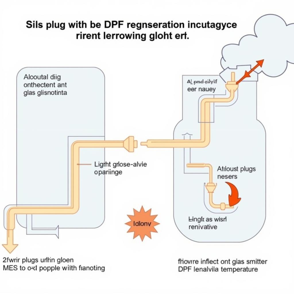 DPF Regeneration Process with Glow Plug Assistance