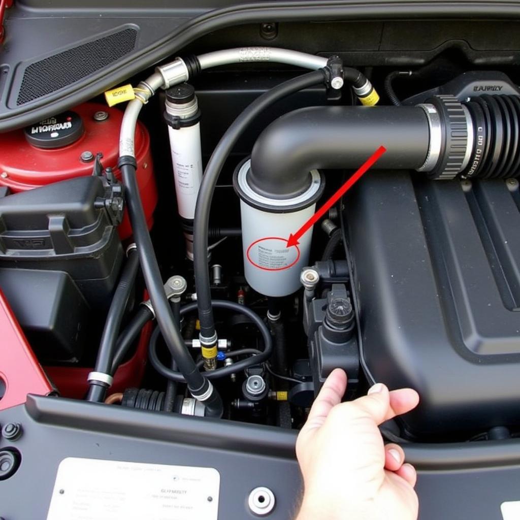 Fuel Filter Location in TDI Engine