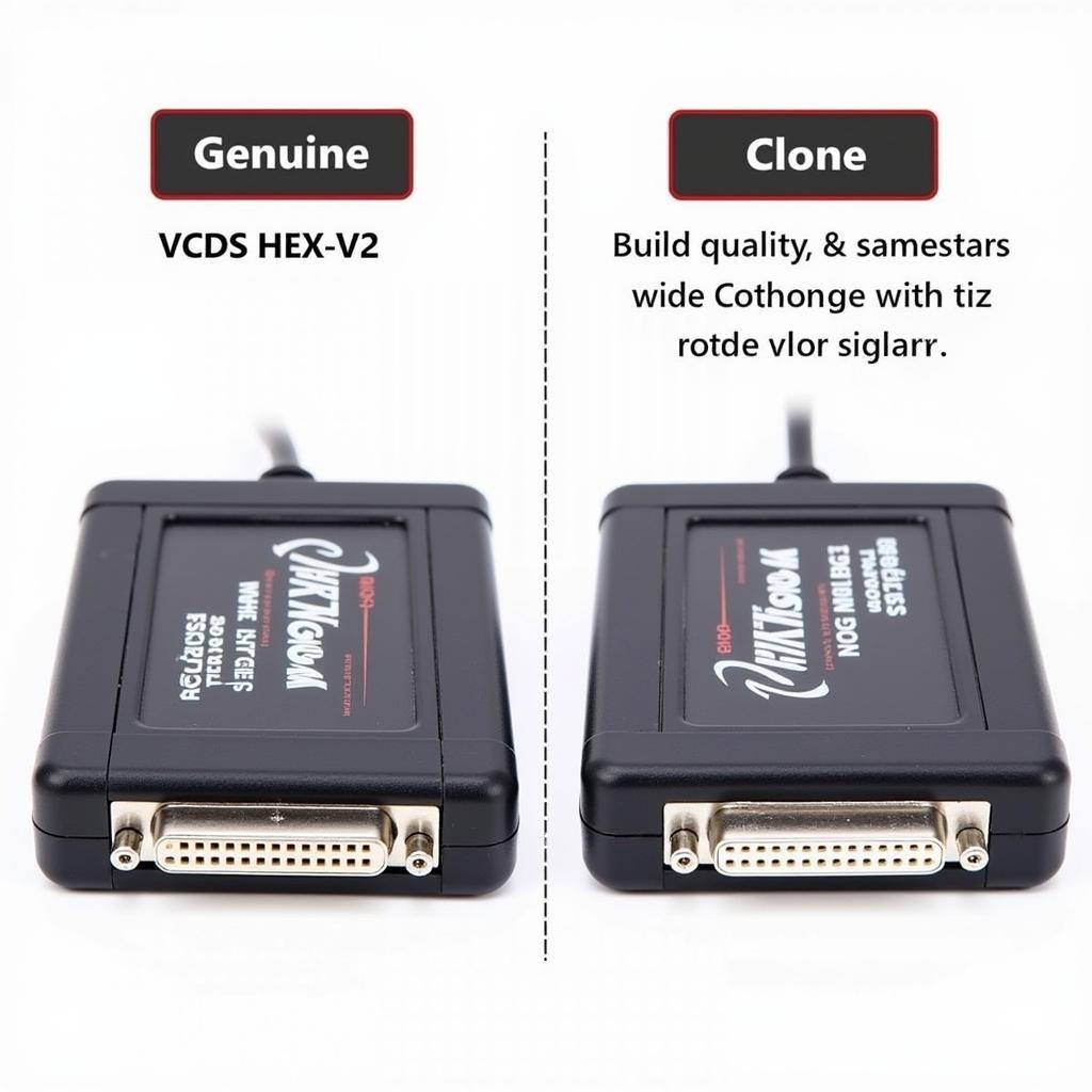 Genuine VCDS HEX-V2 vs Clone Comparison