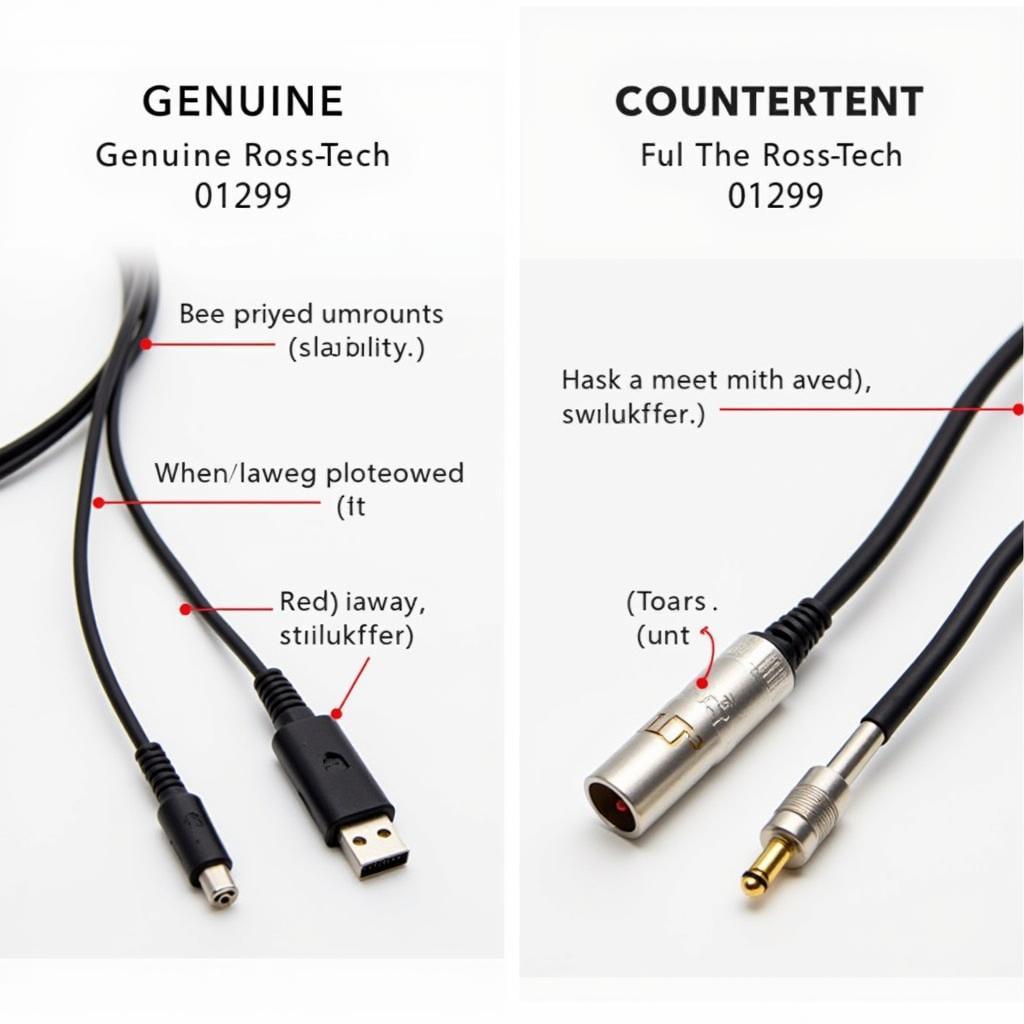 Genuine vs. Counterfeit Ross-Tech Cable