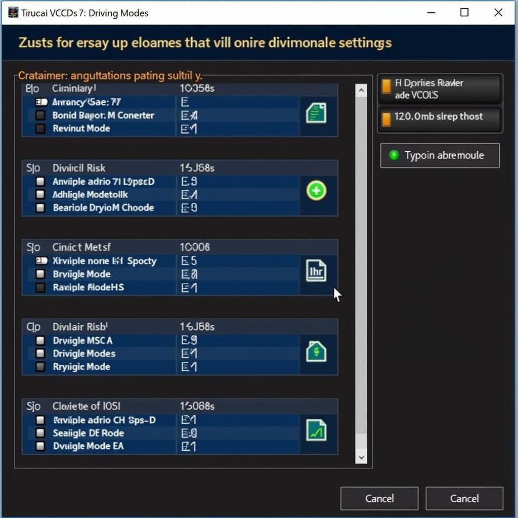 Golf 7 Customized Driving Mode Settings in VCDS