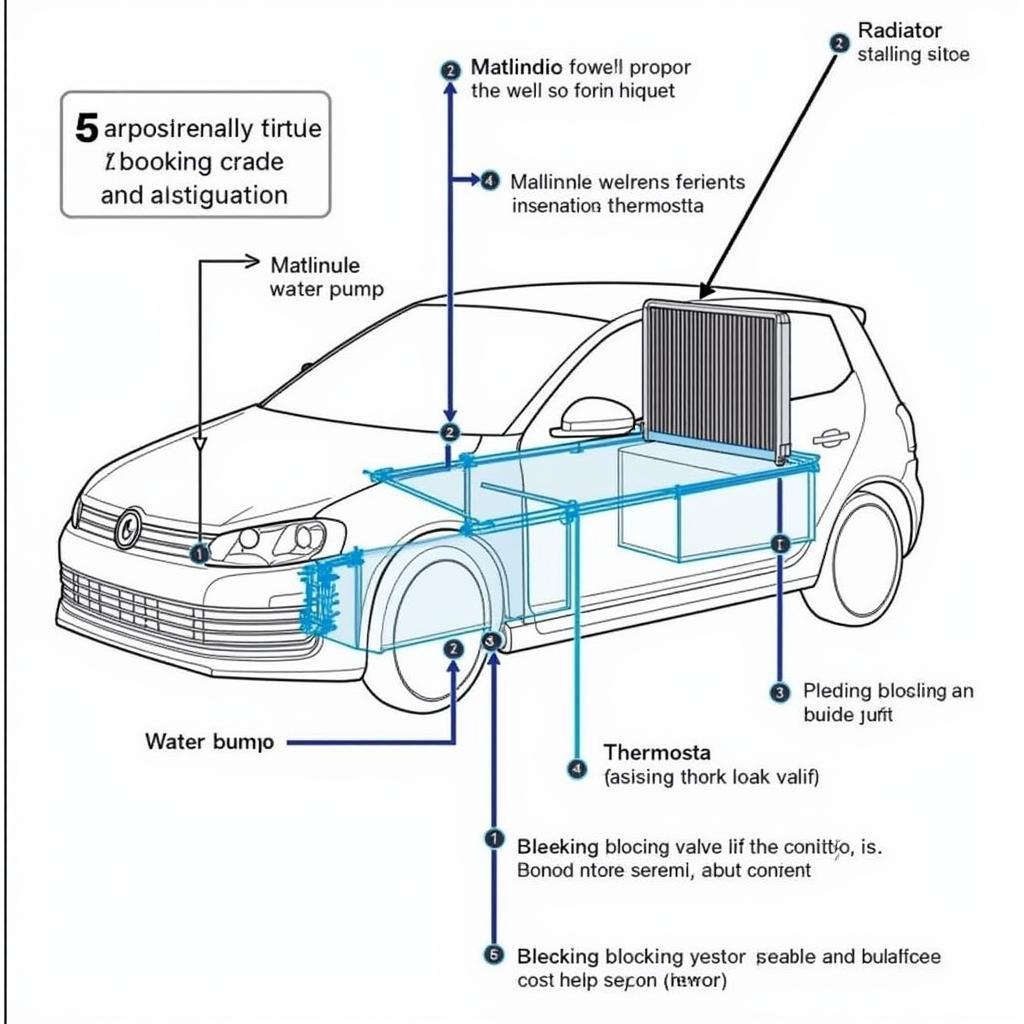 GTI MK7 Cooling System Diagram