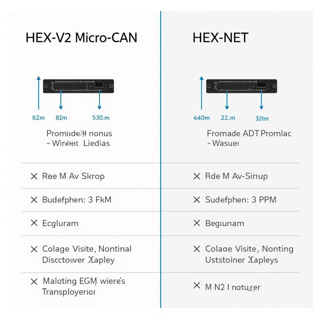 HEX-V2 Micro-CAN and HEX-NET Interface Comparison