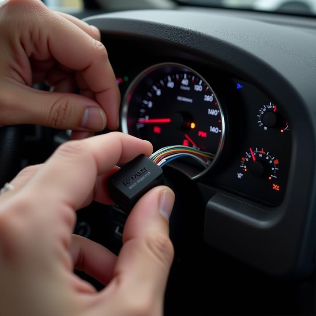 Installing the New Instrument Cluster