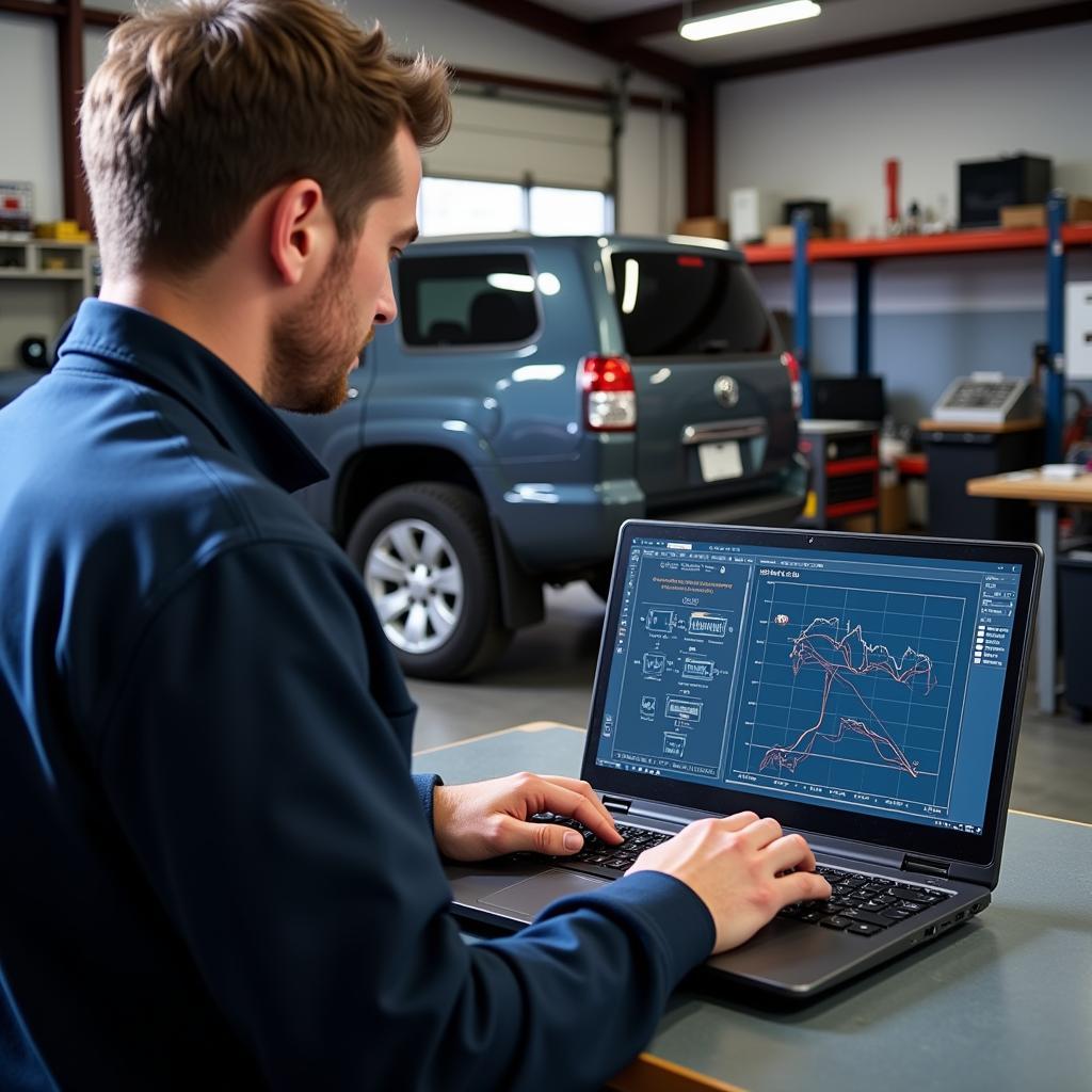 Mechanic Using VCDS Clone China