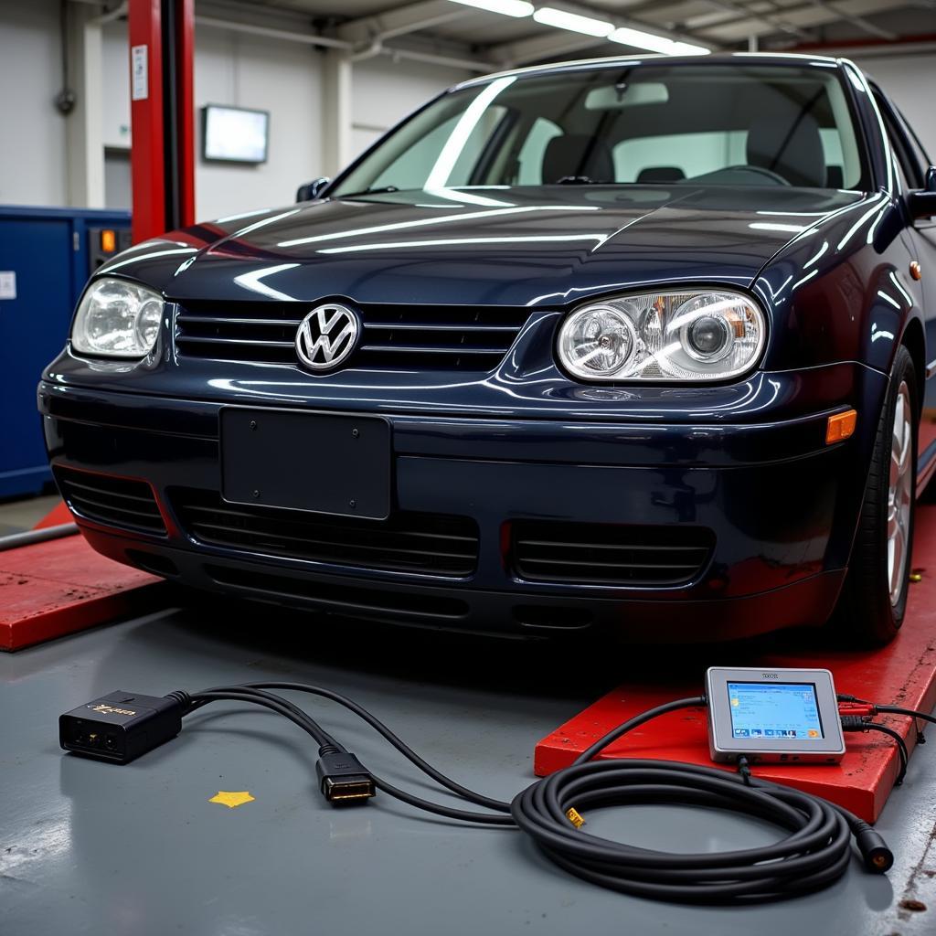 MK4 on Dyno with Ross-Tech Connected