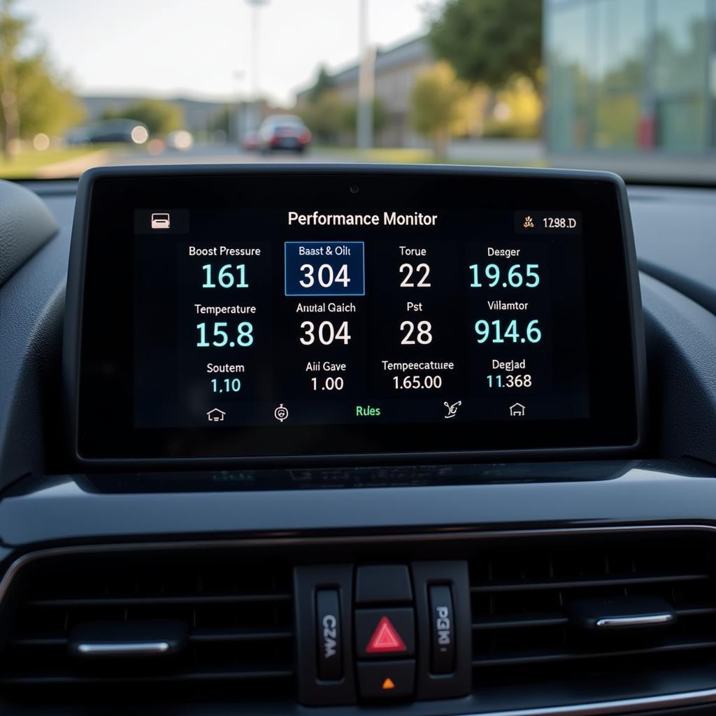 MK7 Performance Monitor Active Display