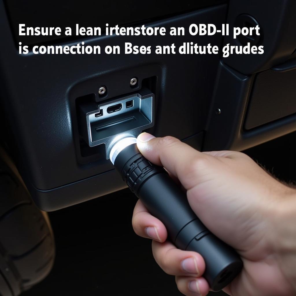 Inspecting the OBD-II Port