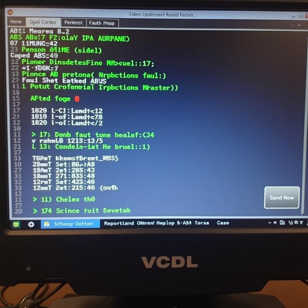 Using VCDS to diagnose ABS Module issues on an Opel Corsa