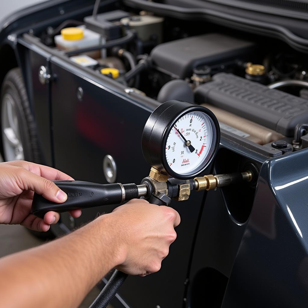 Testing Fuel Pressure with a Gauge