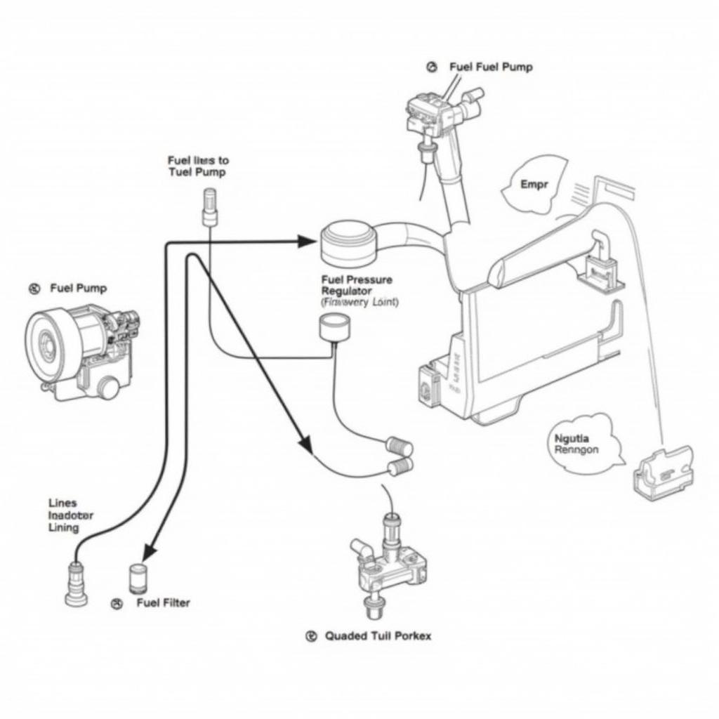 Fuel System Components Related to P00AF