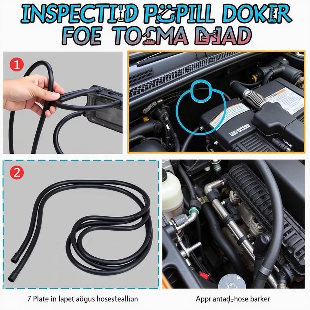 Inspecting Vacuum Hoses in a VW