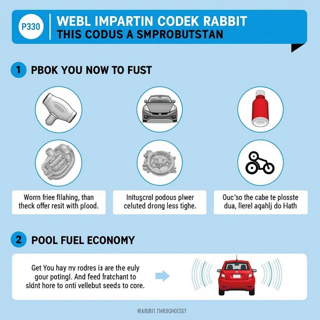 P0300 Code Symptoms on a VW Rabbit