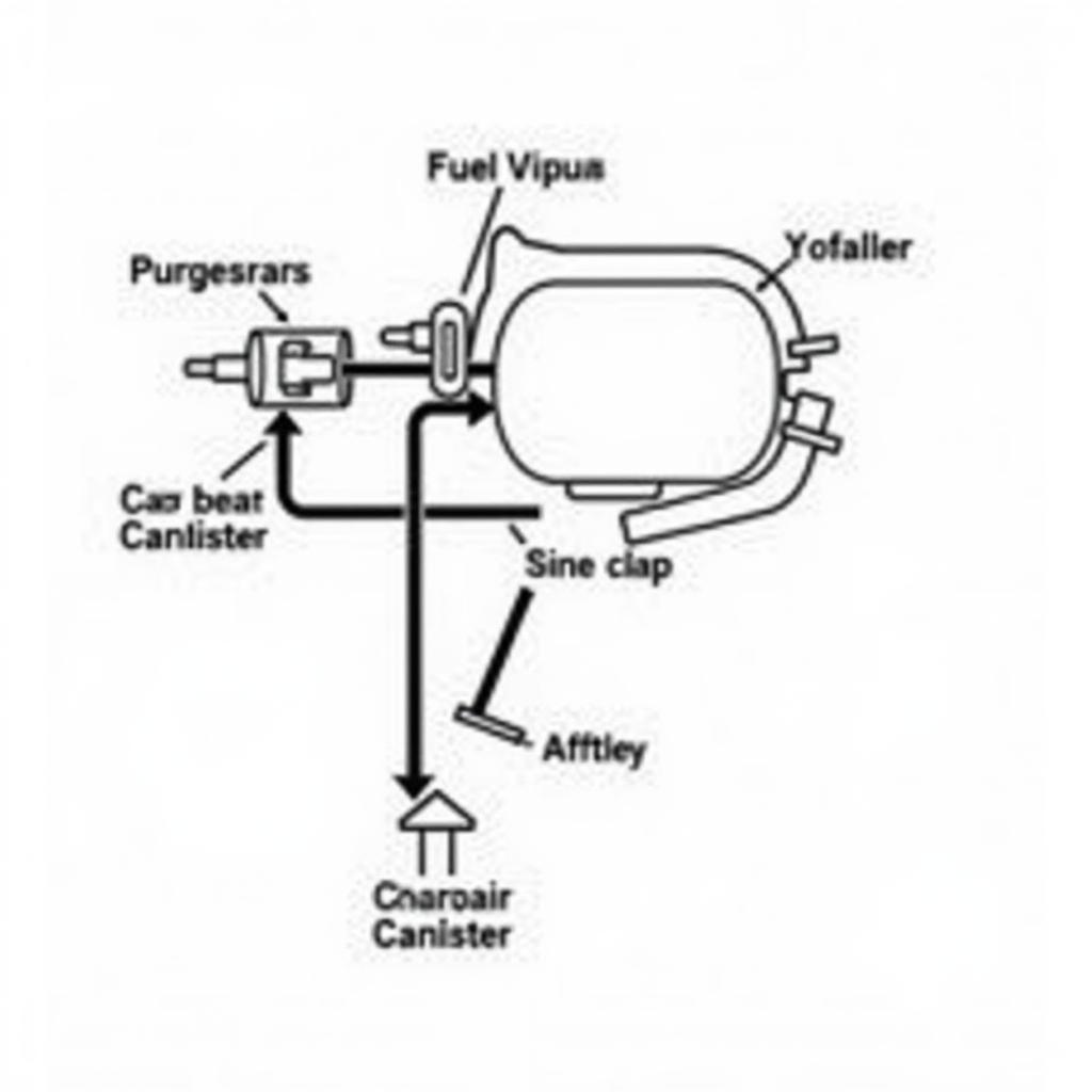 VW Golf EVAP System Diagram