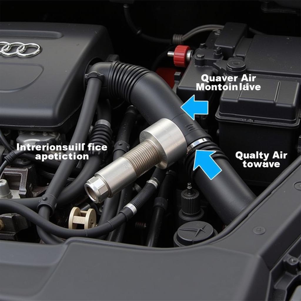 Idle Air Control Valve in Audi Engine