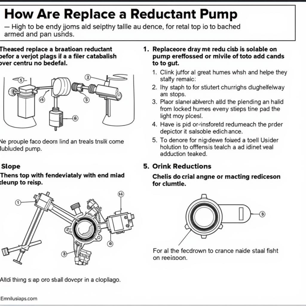 Replacing Reductant Pump