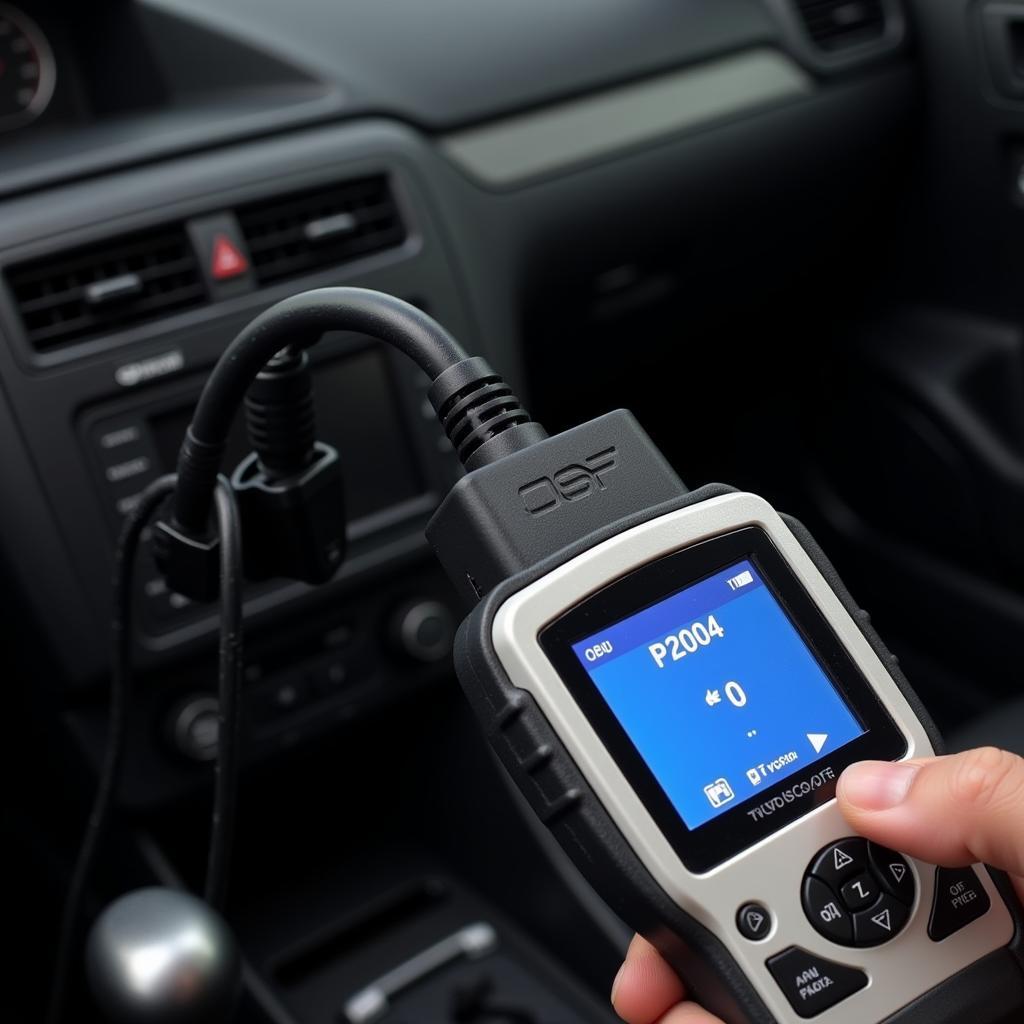 Using an OBD2 Scanner to Diagnose P2004