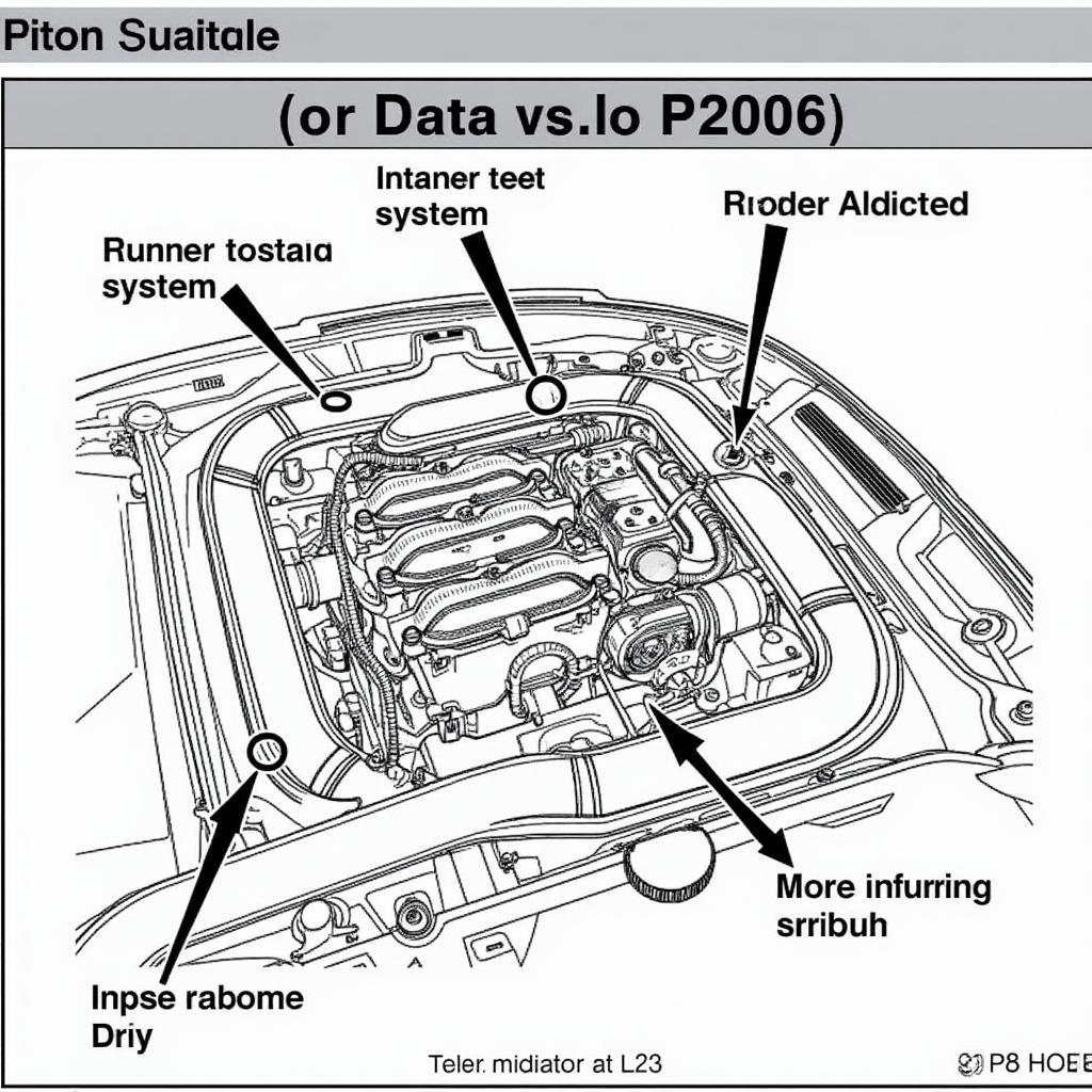 Audi R8 Intake Manifold Showing Runner Control System