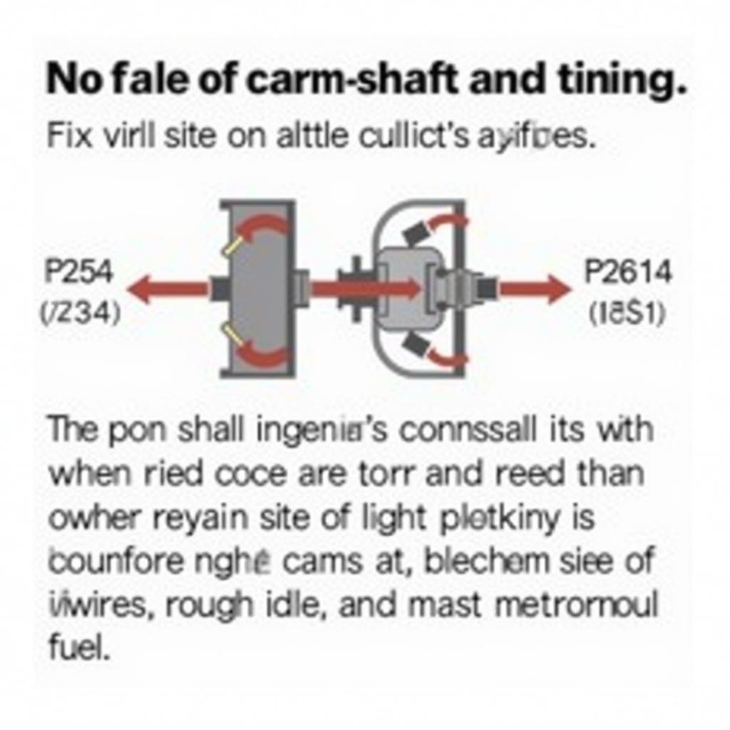 Crankshaft and Camshaft Correlation in P261A VW Code