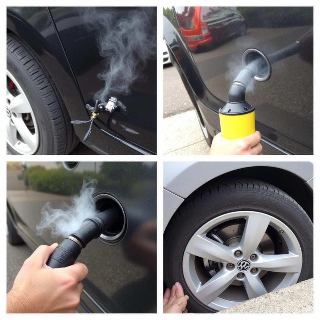 Performing a Smoke Test on a 2013 VW Jetta