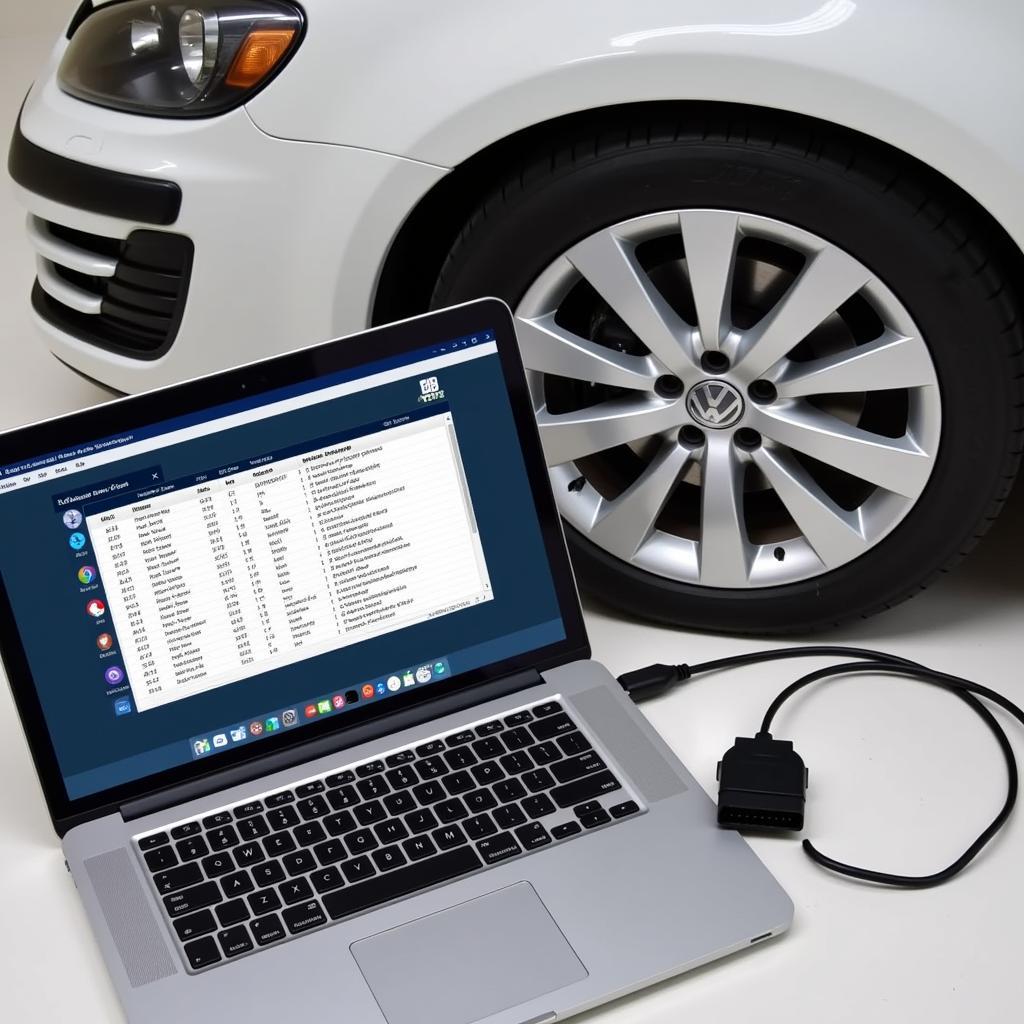 Performing a VCDS Scan on a Volkswagen