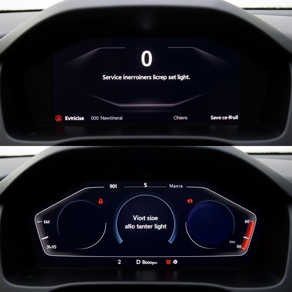 Confirmation of Service Indicator Reset on a Polo 6R Dashboard