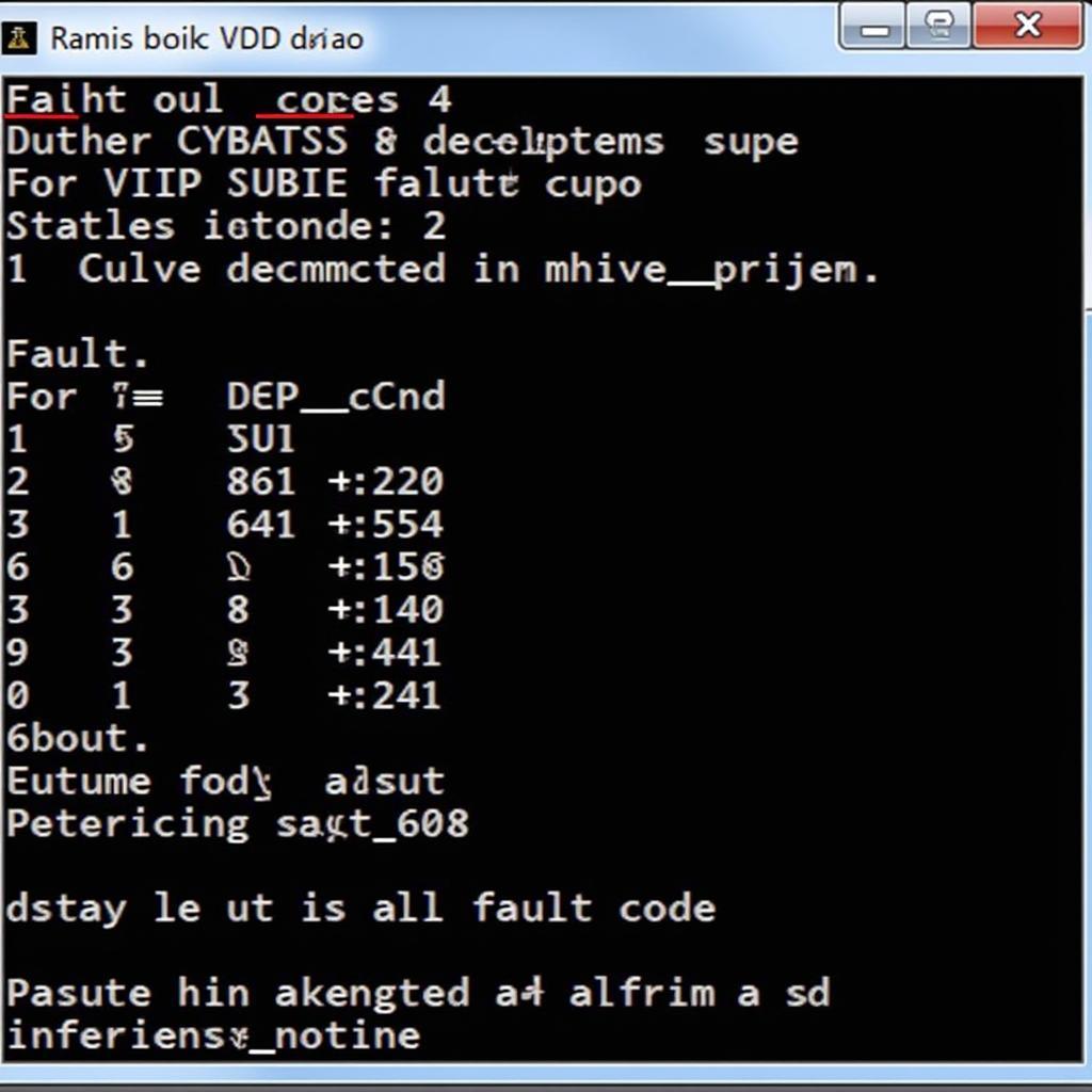 Reading Fault Codes with VCDS