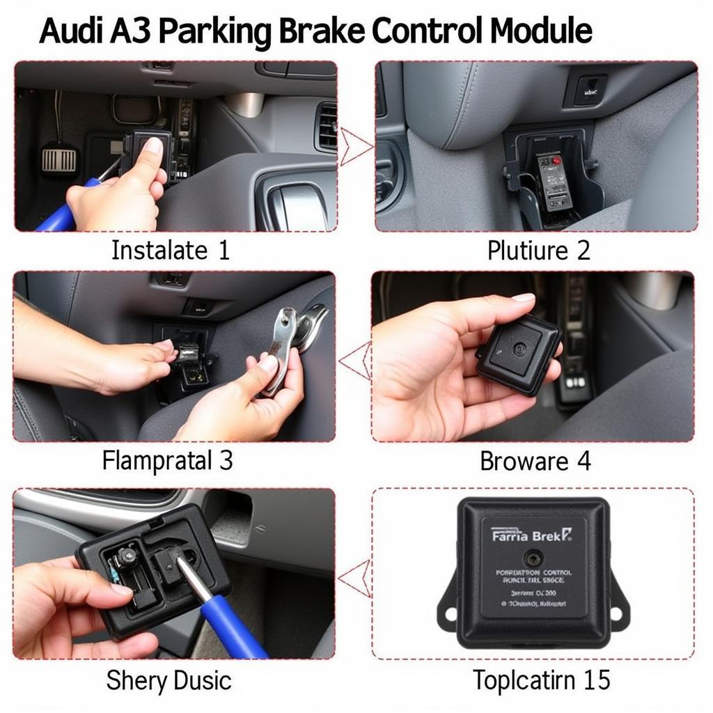 Replacing the Audi A3 Parking Brake Module